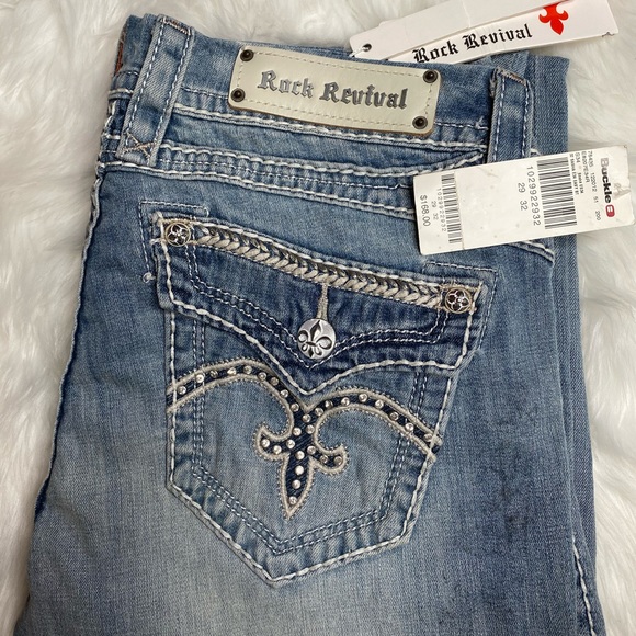 Rock Revival Denim - Rock Revival Sasha boot/flare Jeans size 29
